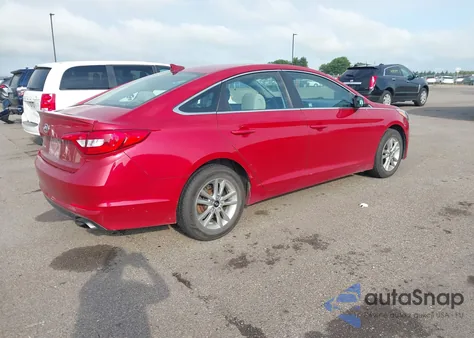 2017 Hyundai Sonata Se z USA, uszkodzony, nr VIN 5NPE24AF7HH480403